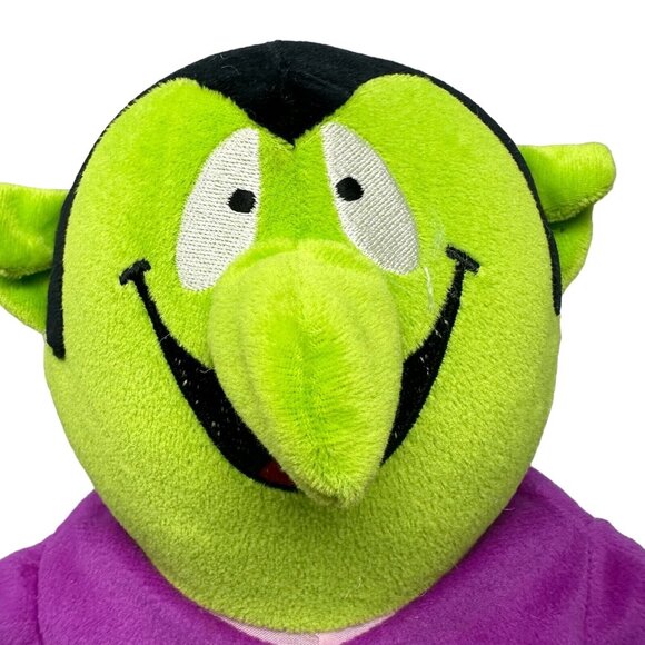 Sugar Loaf Goblin Monster Plush Halloween Cute Embroidered Face 13 Inch - Picture 3 of 7